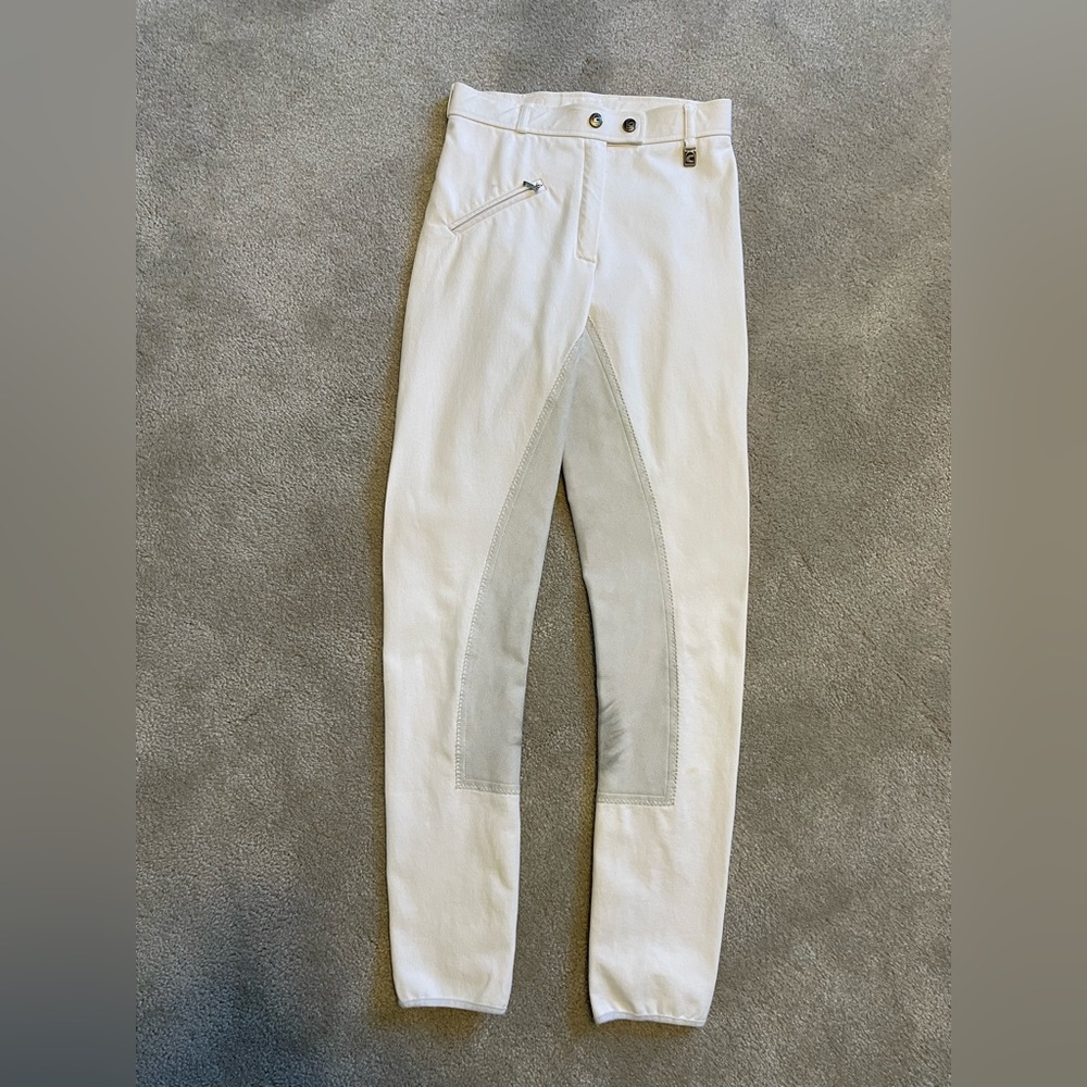 Cavallo champion size 24L white full seat breeches